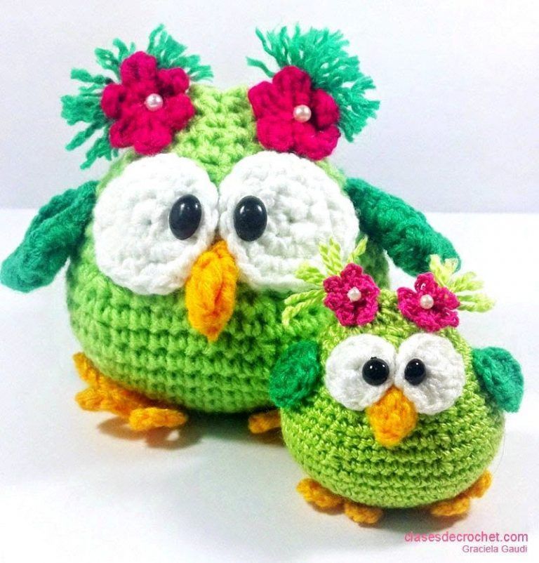 Lechuza amigurumi