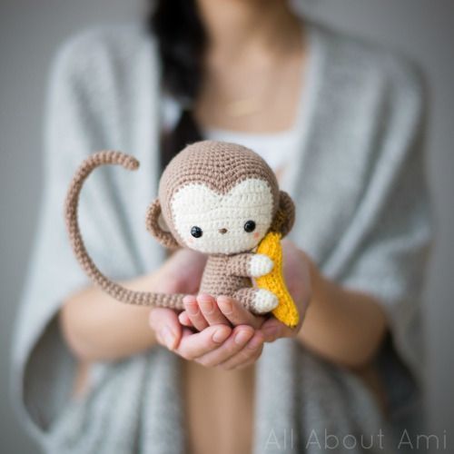 Mono amigurumi patrón gratis