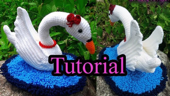 DIY Cisne amigurumi paso a paso