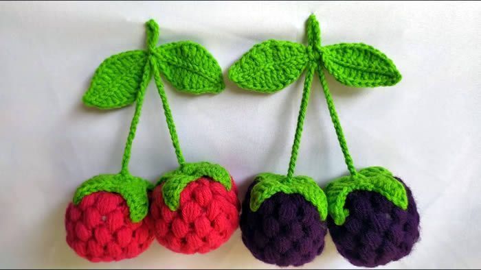 Moras a crochet paso a paso muy fácil