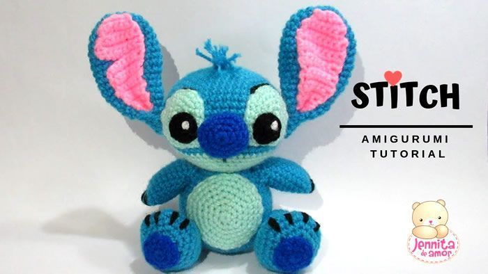 Stitch Amigurumi Tutorial paso a paso