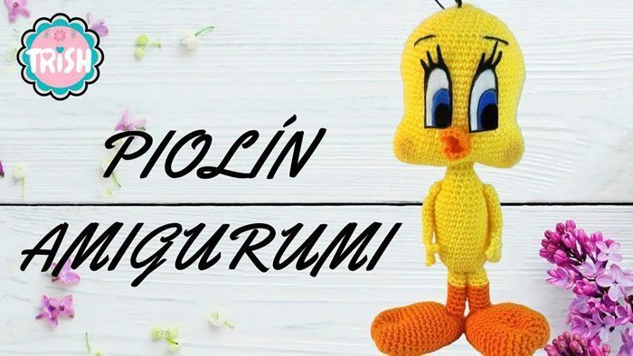 Piolín amigurumi patrón y tutorial