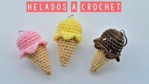DIY Helados en amigurumi paso a paso