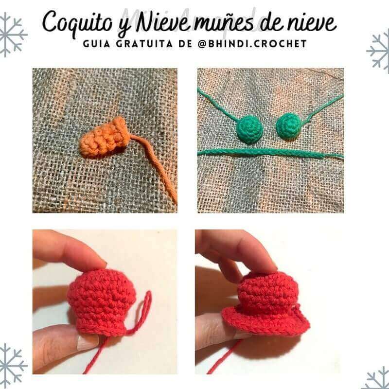 DIY paso a paso coquito amigurumi