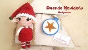 Duende navideño amigurumi a crochet paso a paso