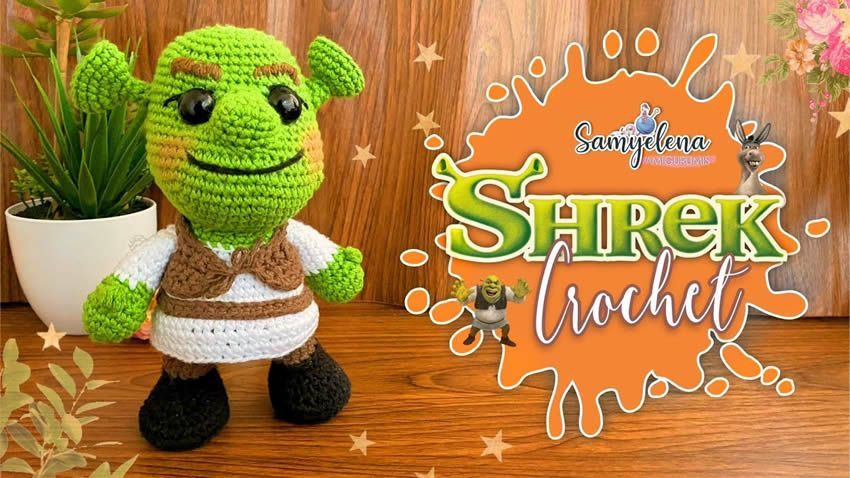 Shrek amigurumi español
