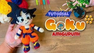Goku Dragon Ball amigurumi