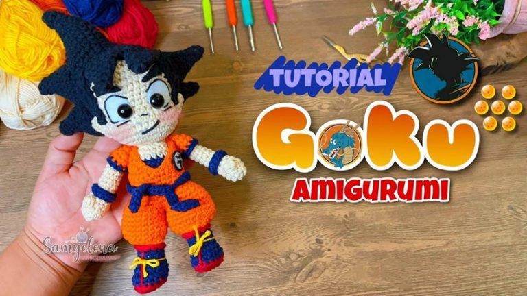 Goku Dragon Ball amigurumi
