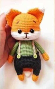 Zorrito amigurumi