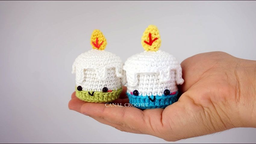 Vela amigurumi tutorial
