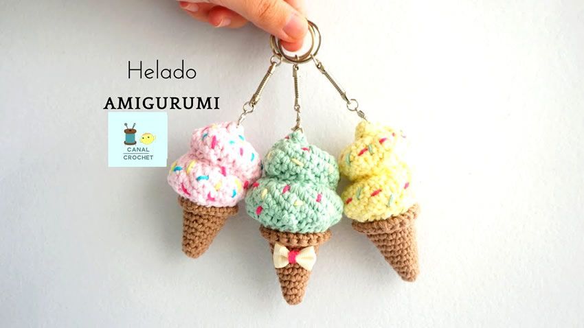 Helado amigurumi tutorial