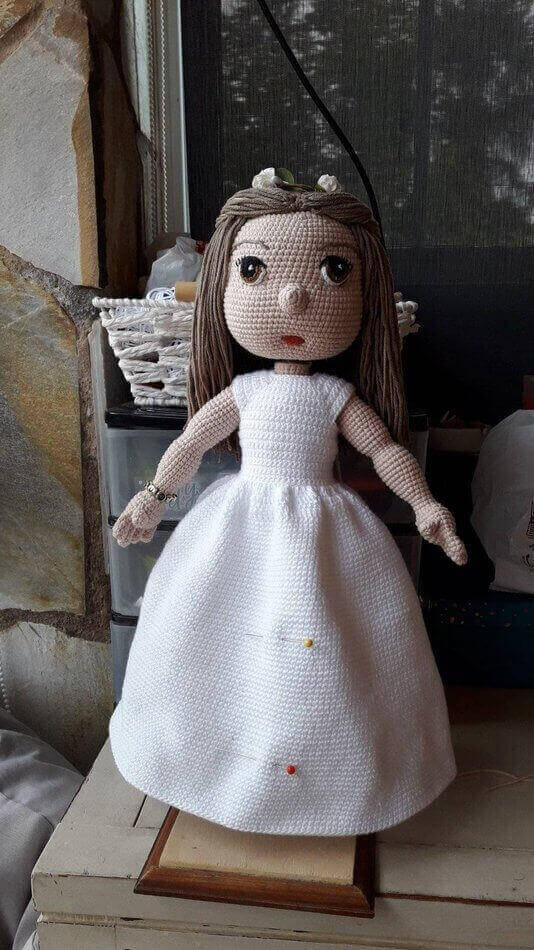 Muñeca de comunión