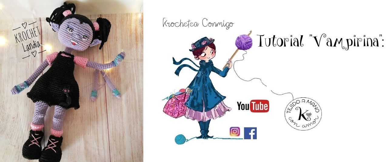 Vampirina amigurumi