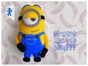Minions amigurumi Stuart