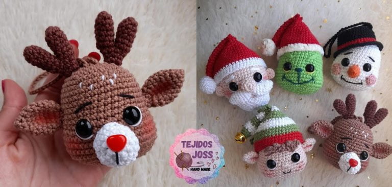 Esferas Navideñas de cabezas