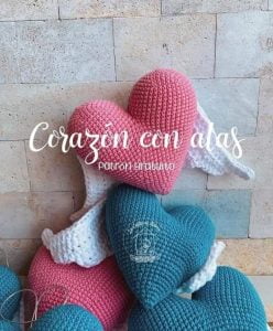 Corazón con alas