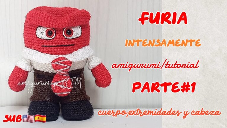 FURIA de intensamente amigurumi